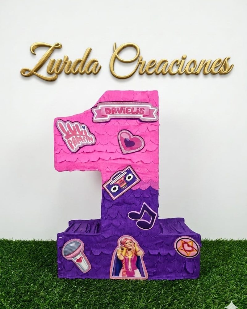 Piñata Número 1 — Personalizada